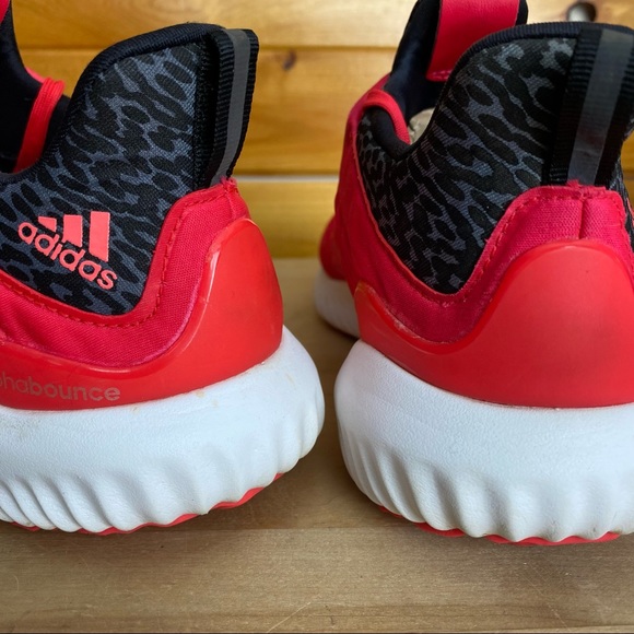 Adidas Womens Running Shoes Size 7 Performance Alphabounce Pink - Picture 4 of 7